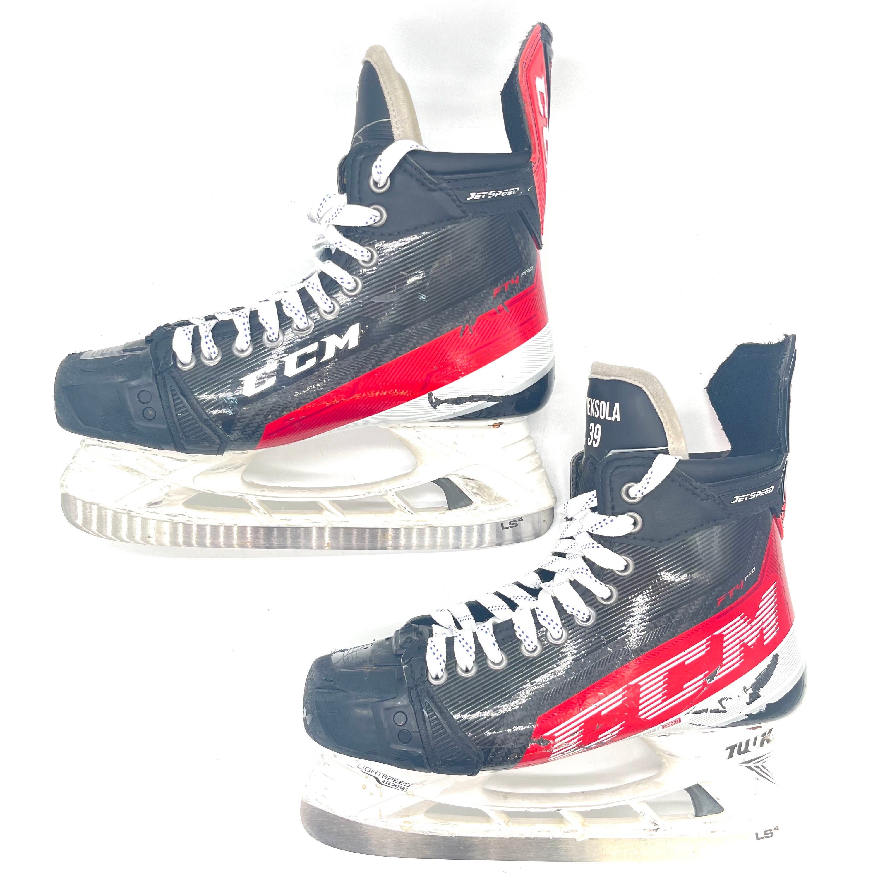 CCM Jetspeed FT4 Pro - Patins de hockey Pro Stock d'occasion - Taille 8